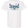 White-Colored T-shirt With Las Bahamas Logo.