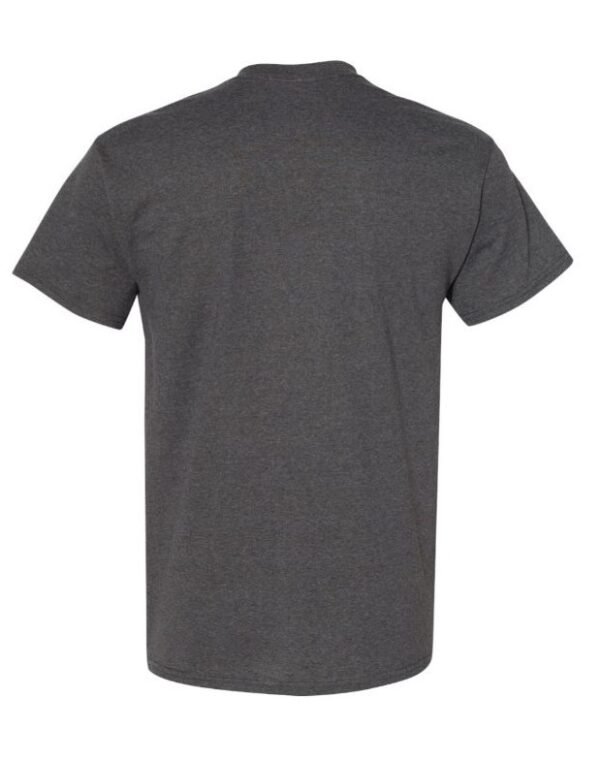 Heather Charcoal-Colored T-shirt With New York Logo.
