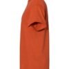 Heather Antique Orange-Colored T-shirt With Texas Logo.