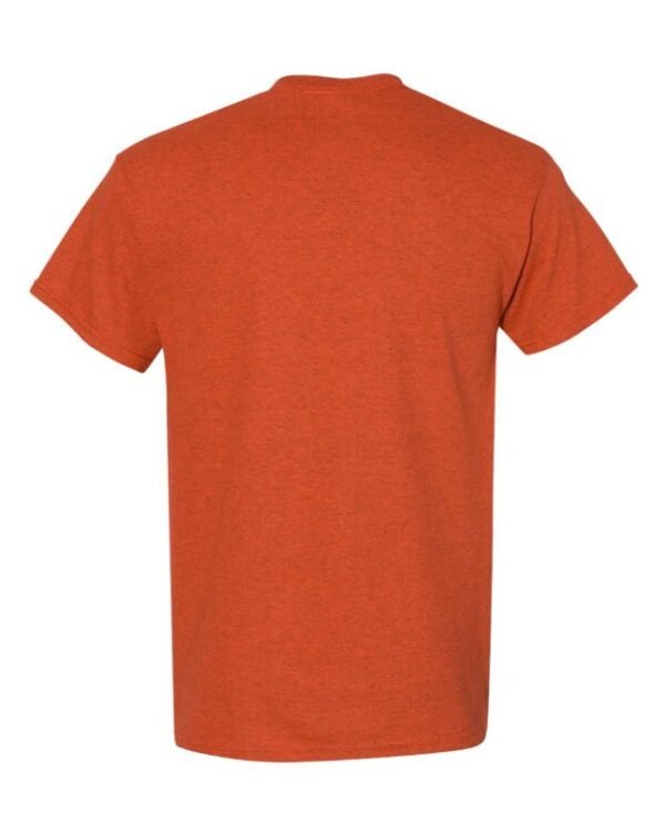 Heather Antique Orange-Colored T-shirt With Texas Logo.