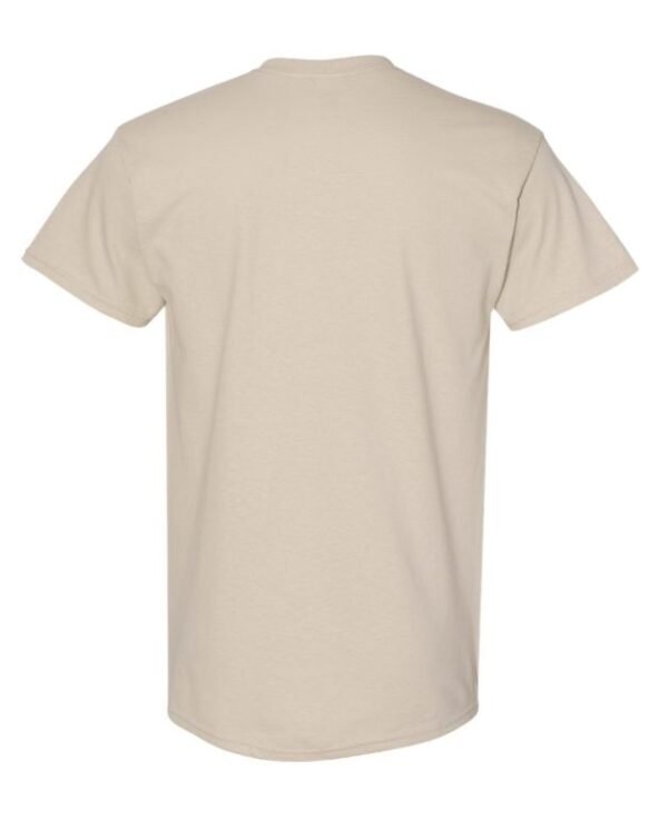 Sand-Colored T-shirt With The Jesus The Hero Logo In Brown Ink.