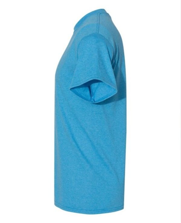 Heather Sapphire-Colored T-shirt With MANA Logo.